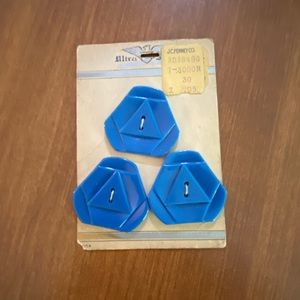 JC Penney Co vintage blue plastic buttons😵🔥🧵🪡